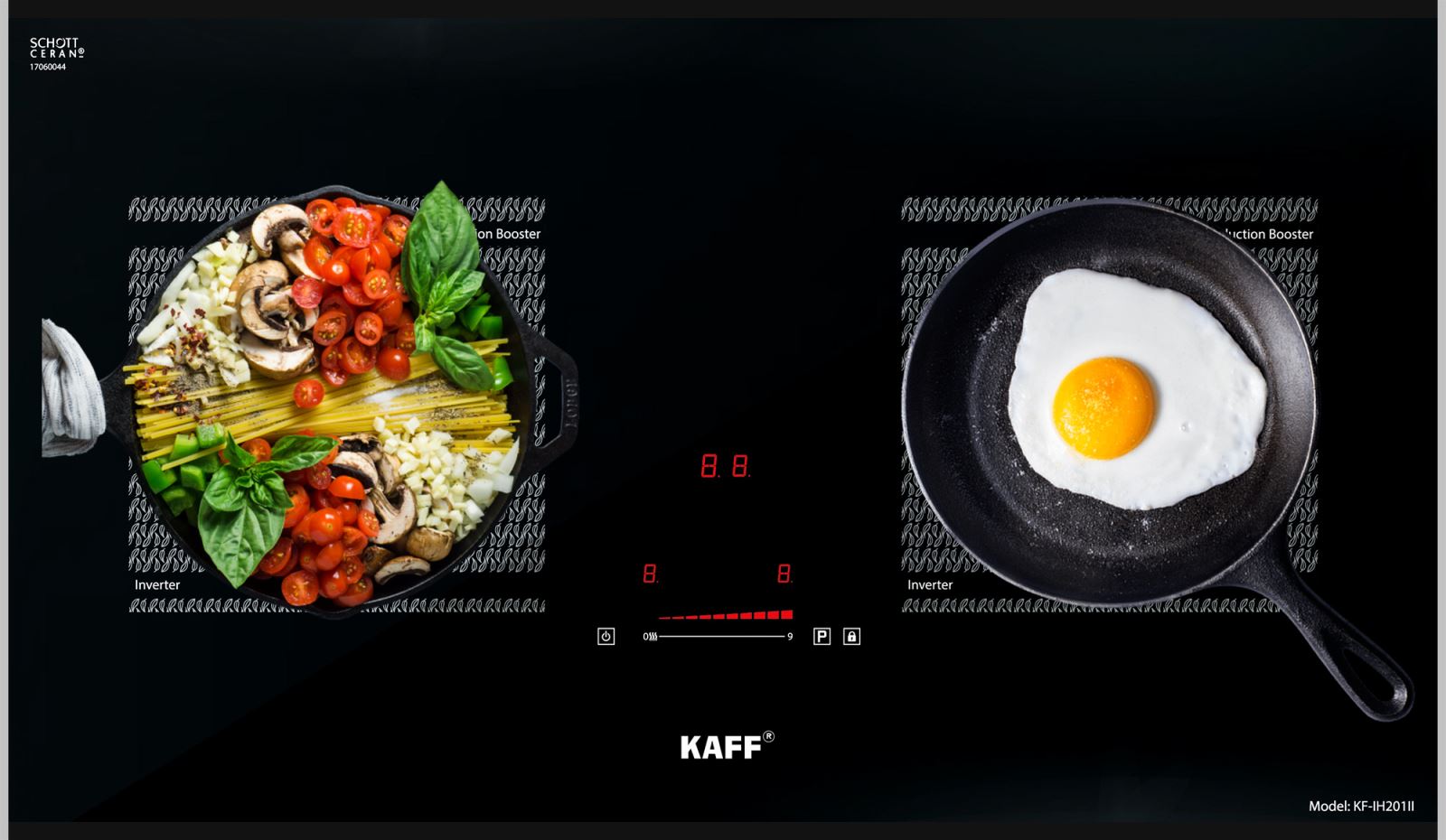 Bếp từ Kaff KF-IH201II là sản phẩm đến từ thương hiệu nổi tiếng Kaff