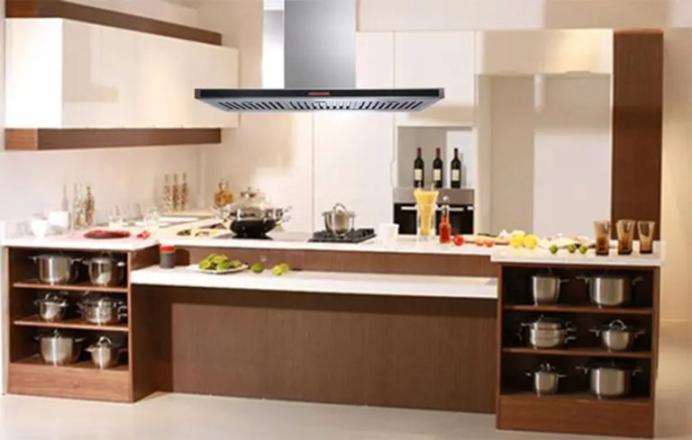 có thể lắp đặt ở nhiều không gian bếp khác nhau