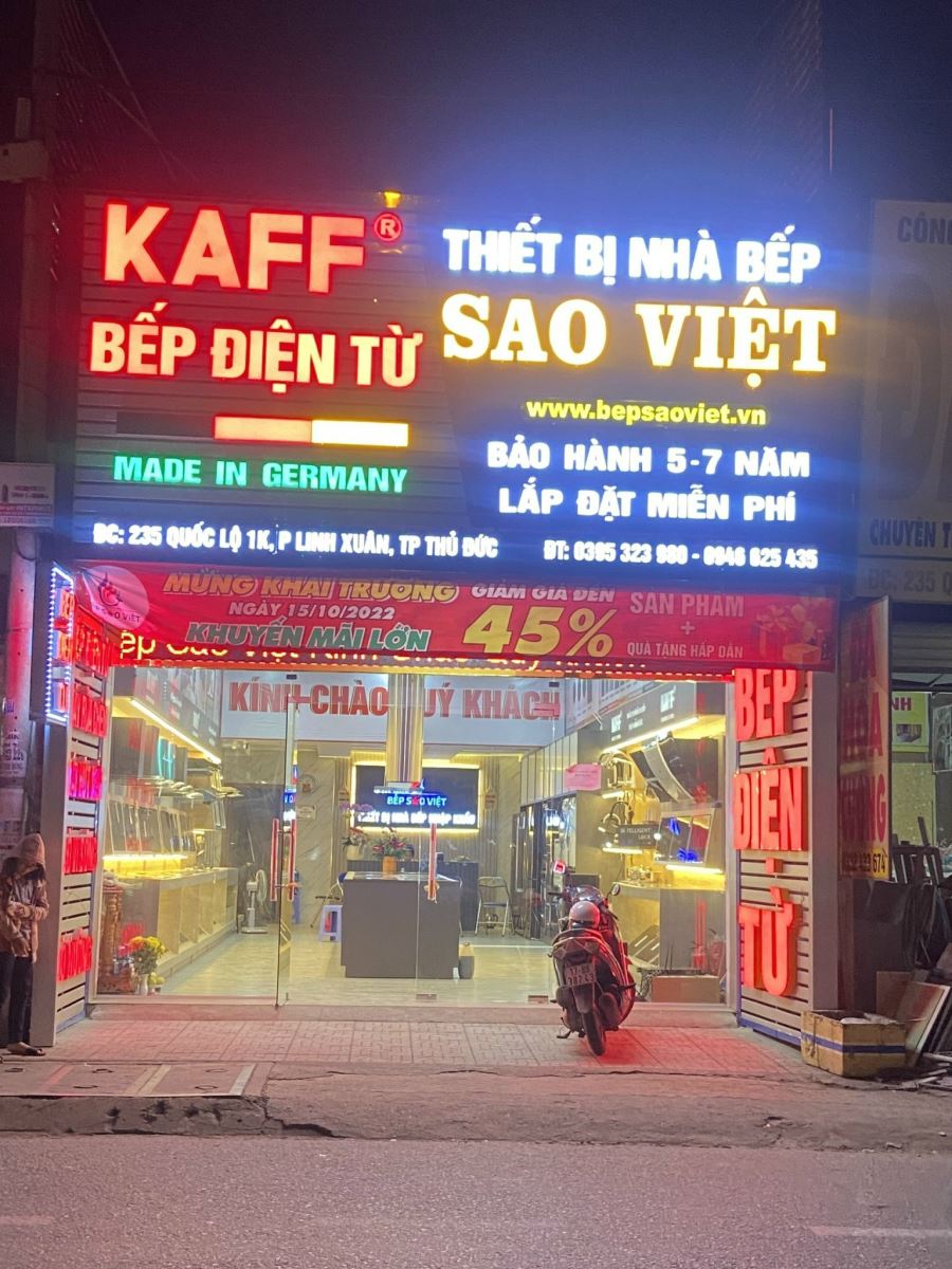 Bếp Sao Việt Cửa Hàng Chuyên Bán Bếp Điện Từ, Bếp Hồng Ngoại Chính Hãng